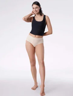 Dámske nohavičky Simple Maxi Beige - Julimex