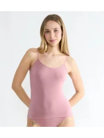 Dámske tričko GO Sense Spaghetti Top - PINK - tmavoružová 1979 - SLOGGI