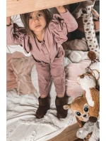 Dziecięce Ocieplane Botki Śniegowce Brązowe Gooby