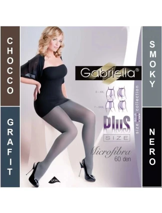 Dámske tričko z mikrovlákna 60 denier Plus Size kód 162 - Gabriella Dámske tričko z mikrovlákna 60 denier Plus Size kód 162 - Gabriella
