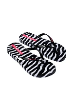 Dámske žabky Ipanema Animal Print, čierne a sivé, 83846-BP655 Dámske žabky Ipanema Animal Print, čierne a sivé, 83846-BP655