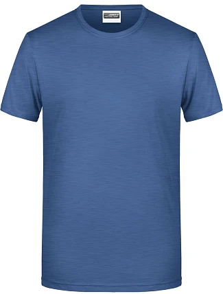 Daiber 8008 Pánske tričko z organickej bavlny 02.8008 svetlý denim melírovaný Daiber 8008 Pánske tričko z organickej bavlny 02.8008 svetlý denim melírovaný