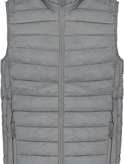 Kariban K 6113 Pánska ľahká vesta 20.6113 marl silver
