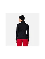 Dámska mikina ROSSIGNOL W Blackside Mix HZ Fleece, čierna
