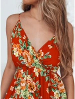 MISSBLOSSY oranžové maxi šaty FashionStreet EY2620 MISSBLOSSY oranžové maxi šaty FashionStreet EY2620