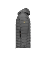 Geographical Norway Pánska bunda AMIGOMAP LONG HOOD DB DGREY MEN 233 DARK GREY (WZ5086H/GN-GRIS FONCÉ)