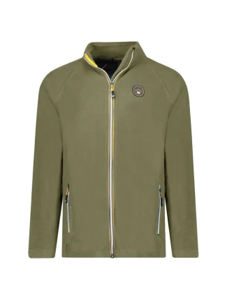 Geografické Nórsko Tugim FZ DB 224 M WY7446H/GN-Khaki Mikina Geografické Nórsko Tugim FZ DB 224 M WY7446H/GN-Khaki Mikina
