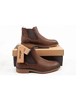 Wrangler – pánska obuv, členkové topánky Toby, elegantné, módne, bez šnurovania Wrangler – pánska obuv, členkové topánky Toby, elegantné, módne, bez šnurovania