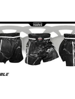 MASTERS ST-MARBLE tréningové šortky čierne