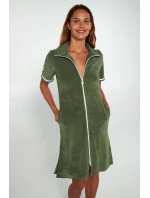 Vamp - Froté šaty s krátkymi rukávmi 20551 - Vamp