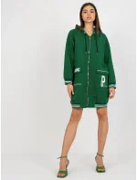 Mikina RV BL 8149.91P tmavo zelená