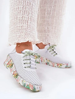 Dámske poltopánky  54C1807 zelené – Step in style