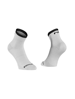 Cyklistické ponožky NORTHWAVE Origin Sock – biele/čierne