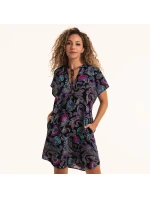 Štýl Sola šaty 8144 čierne - RosaFaia