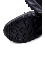 Męskie Ocieplane Botki Buty Trekkingowe Cross Jeans KK1R4022C Czarne
