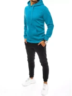 FashionStreet pánska modro-čierna tepláková súprava AX0651