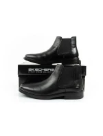 Pánske topánky Skechers Miller-Boris sable boots smart leather Pánske topánky Skechers Miller-Boris sable boots smart leather