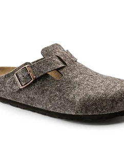 Dámske dreváky Birkenstock BOSTON BS 0160583 COCOA (úzka šírka)