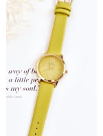 Damski Zegarek Na Skórzanym Pasku Giorgio&Dario Zielony