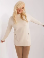 PM SW PM717 Sveter.20 svetlo béžová