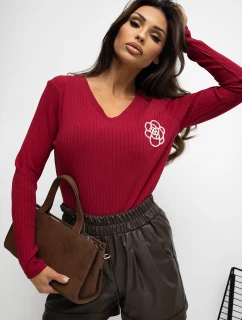 Blúzka RV BZ A1057.15P bordová