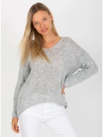 Jumper TW SW BI 3002.98 sivý
