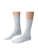 Dámske rebrované ponožky Steven art.130 Merino