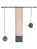 ŠKRABACÍ STROM PRE MAČKY 59CM 2 LOPTIČKY