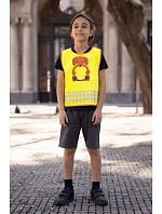 Korntex FUN Detská bezpečnostná vesta 76.FUNY hi vis yellow/elephant Korntex FUN Detská bezpečnostná vesta 76.FUNY hi vis yellow/elephant