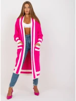 Dámsky sveter LC SW 029 fluo ružová