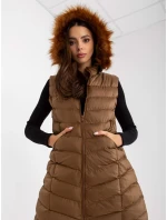 Dámska vesta RV KZ 008.00P hnedá Dámska vesta RV KZ 008.00P hnedá