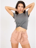 Tričko RV TS 4623.56 tmavo šedá