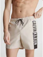 Pánske plavky LM0KM00991 ACE beige - Calvin Klein
