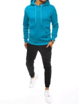 FashionStreet pánska modro-čierna tepláková súprava AX0651