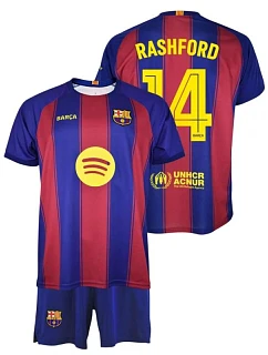 FC Barcelona Rashford Junior Detské šortky 2025/26 BC19ERA
