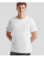 Fruit of the Loom Iconic 195 T Pánske tričko z hrubého materiálu 16.1422 biele