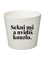 SEKNI MĚ A UVIDÍŠ KOUZLO. - velký květináč 