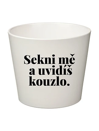 SEKNI MĚ A UVIDÍŠ KOUZLO. - velký květináč 