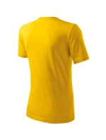 Klasické nové tričko pánske žlté