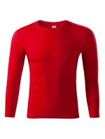 Tričko Progress LS unisex červené