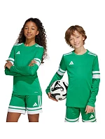 Adidas Squadra 25 detské tričko s dlhým rukávom zelené JN7491