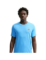 Pánske tričko Nike Club Tee svetlo modré AR4997 497 Pánske tričko Nike Club Tee svetlo modré AR4997 497