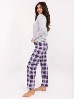 Pyžamo DU PI FP 004.03 sivé