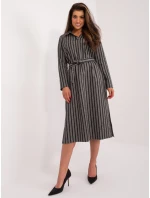 Šaty LK SK 509479.41 tmavo šedé