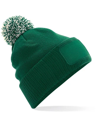 Beechfield B 443 Pletená čiapka Snowstar® 53.0443 tmavozelená/krémová Beechfield B 443 Pletená čiapka Snowstar® 53.0443 tmavozelená/krémová