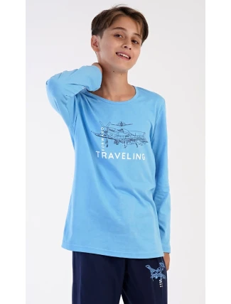 Detské pyžamo dlhé Lietadlo