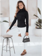 Dámsky sveter s rolákom VANORIA black FashionStreet MY2488