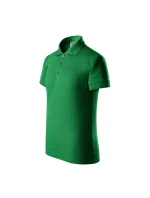 Detské polo tričko Pique (trávovo zelené)
