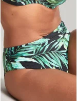 Dámske plavky Bali Midi Brief SW1646 Green Printed - Panache Dámske plavky Bali Midi Brief SW1646 Green Printed - Panache