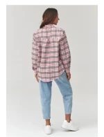 Košeľa s dlhým rukávom model 223233 Makadamia